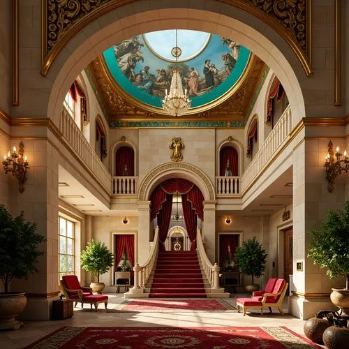 luxury hotel,nemacolin,emirates palace hotel,rosecliff,entrance hall,venetian hotel,grand hotel europe,crown palace,grand hotel,ornate room,hotel hall,royal interior,hallway,opulently,palatial,dragon palace hotel,grandeur,lobby,hotel lobby,ritzau