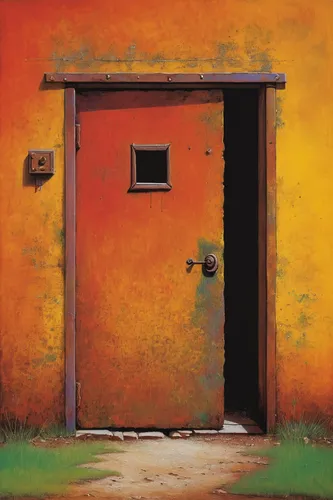 rusty door,rust-orange,home door,the threshold of the house,outhouse,the door,door,iron door,open door,doors,steel door,wall,oberlo,old door,portal,doorway,threshold,doorbell,key hole,prison,Art,Artistic Painting,Artistic Painting 26