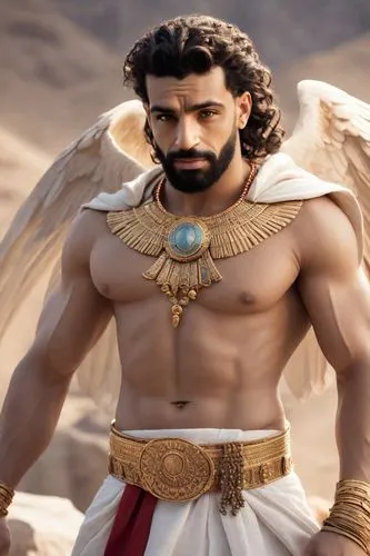 a super hero stands on a top of a mountain and he have a wings to be ready to fly  with a big muscels,atharva,parshuram,bhishma,parashuram,bahubali,khilji,porus,dhritarashtra,samudragupta,vasishtha,sh