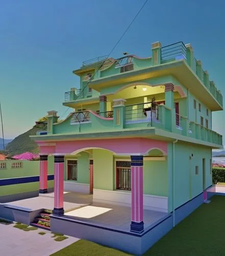 3d rendering,sketchup,model house,cube stilt houses,beach house,bungalow,cubic house,holiday villa,modern house,residential house,tropical house,3d render,render,kunnamkulam,mid century house,dreamhou