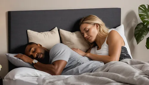 black couple,woman on bed,pillow,cardiac massage,comfort,blue pillow,inflatable mattress,as a couple,cuddled up,cuddling,couple goal,cuddle,sound massage,zzz,couple - relationship,pillows,comforter,nap,young couple,relaxing massage,Photography,General,Natural