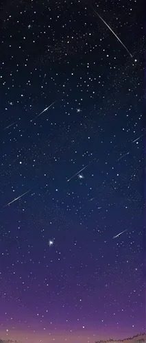 starry sky,perseids,night sky,the night sky,moon and star background,perseid,nightsky,star sky,shooting star,dusk background,clear night,shooting stars,night stars,unicorn background,stars and moon,meteor shower,rainbow and stars,falling stars,stargazing,stars,Illustration,Black and White,Black and White 13