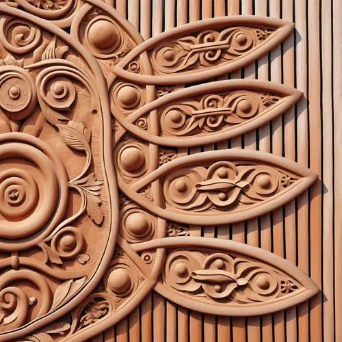 patterned wood decoration,carved wall,carved wood,wood carving,carvings,ornamental wood,Photography,General,Realistic