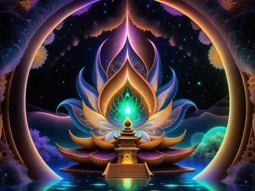 abhidhamma,mahasaya,navagraha,heart chakra,mantra om,diwali background,Illustration,Realistic Fantasy,Realistic Fantasy 20