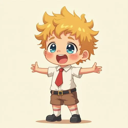 neenan,katsuki,chibi kids,chibi children,toshinori,tweek