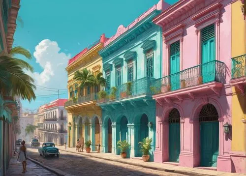 cuba background,sanjuan,san juan,old havana,havana,cuba,curacoa,santiago di cuba,antigua,cuba havana,curacao,colorful city,havana cuba,yucatan,cartagena,puerto rico,puerto,delgada,chucun,coloradas,Unique,Design,Character Design