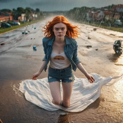 little girl in wind,flying girl,digital compositing,girl walking away,greta oto,girl on the river,little girl running,holland,conceptual photography,the wind from the sea,the blonde in the river,girl in t-shirt,photoshop manipulation,drotning holm,ginger rodgers,runaway,photo manipulation,orla,nora,pedestrian,Photography,General,Commercial