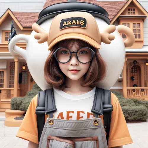 pubg mascot,girl wearing hat,agnes,maimi fl,honmei choco,costume hat,anime japanese clothing,asian costume,shanghai disney,asian conical hat,kids glasses,hat retro,cosplay image,malaysia student,phuquy,park ranger,anime 3d,hat,kaew chao chom,cute cartoon character