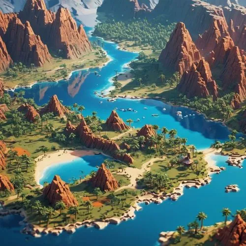 floating islands,islands,polynesia,an island far away landscape,kei islands,archipelagoes,navajo bay,the island,mushroom island,artificial islands,archipelago,isla,archipelagos,lavezzi isles,granite island,zion,island,marquesas,java island,skylands,Unique,3D,Isometric