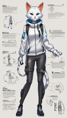 protective clothing,protective suit,armored animal,cat vector,martial arts uniform,spacesuit,cat warrior,cybernetics,grey fox,astronaut suit,japanese bobtail,concept art,puma,medical concept poster,wildcat,dry suit,snowshoe,bolt-004,space suit,furta,Unique,Design,Character Design