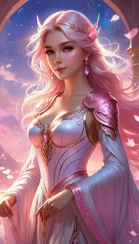 white rose snow queen,rapunzel,fantasy portrait,elsa,cg artwork,rosa 'the fairy,zodiac sign libra,portrait background,fantasy picture,unicorn background,show off aurora,rose quartz,fantasy woman,rosa ' amber cover,fae,fantasy art,romantic rose,elza,sorceress,mermaid background,Illustration,Realistic Fantasy,Realistic Fantasy 01