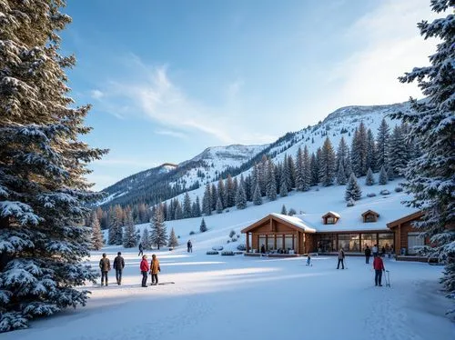 alpine meadows,avoriaz,ski resort,lake louise,jahorina,snowbasin,anterselva,emerald lake,snowshoeing,norquay,ski facility,cauterets,snowshoers,courchevel,arosa,snowmass,snowbowl,christmas skiing,vail,ski station