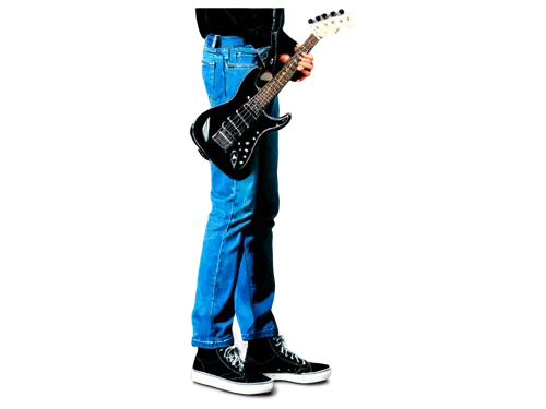 electric guitar,guitar player,guitarist,guiterrez,jeans background,satriani,bluesman,stratocaster,stratocasters,guitarra,concert guitar,bass guitar,guitor,guitar head,3d render,guitar,charvel,serj,fgn,denim background,Illustration,Black and White,Black and White 10