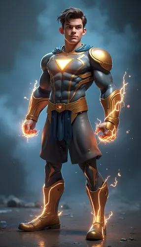 caliandro,garen,estaban,kamehameha,steel man,god of thunder