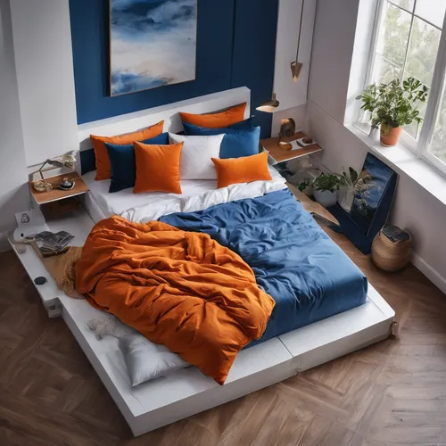 futon pad,bed frame,duvet cover,blue pillow,bedding,waterbed,sofa bed,bed linen,futon,soft furniture,baby bed,bedroom,sleeping pad,hardwood floors,sleeping room,canopy bed,wood flooring,modern decor,modern room,danish furniture,Photography,General,Natural