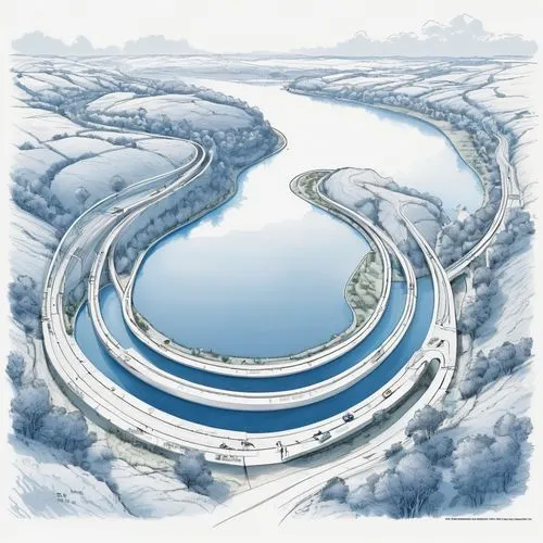 sewage treatment plant,swim ring,wastewater treatment,ski facility,snow ring,hydropower plant,water courses,pyeongchang,hydroelectricity,ice hotel,mosel loop,canoe slalom,artificial island,ice rink,falkirk wheel,river course,meanders,olympia ski stadium,thermal spring,landform,Unique,Design,Blueprint