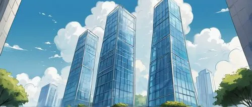 skyscraping,supertall,highrises,tall buildings,skyscrapers,skycraper,sky apartment,skyscraper,sky city,high rises,megapolis,skyreach,high-rise building,citycell,glass building,high rise building,aoyama,citicorp,aquarion,cybercity,Illustration,American Style,American Style 13