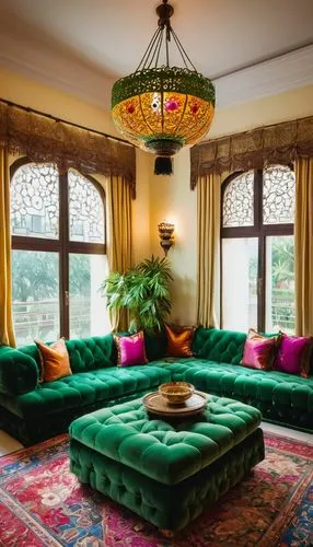 mahdavi,persian norooz,moroccan pattern,ottoman,interior decor,interior decoration,sitting room,persian architecture,chaise lounge,decor,haveli,ornate room,riad,home interior,great room,kilim,bohemian art,iranian architecture,amanresorts,hala sultan tekke,Illustration,Retro,Retro 05