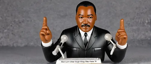 black businessman,african businessman,martin luther king jr,black power button,a black man on a suit,martin luther king,black professional,model train figure,businessman,blur office background,3d figure,businessperson,ceo,action figure,black man,actionfigure,concierge,figurine,administrator,speech icon,Unique,3D,Garage Kits