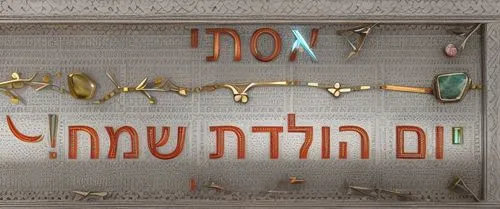 anchikh,hebrew,magen david,torah,hanukah,menorah,ankh,hinnom,decorative letters,siddur,glass signs of the zodiac,mitzvah,hannukah,passover,shofar,alphabets,pesach,decorative arrows,house jewelry,dead sea scroll,Realistic,Jewelry,Ornate