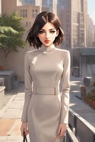 kim,spy,business woman,spy visual,3d model,marina,businesswoman,business girl,elphi,character animation,fashion doll,fashion vector,cgi,real estate agent,blur office background,animated cartoon,ceo,va