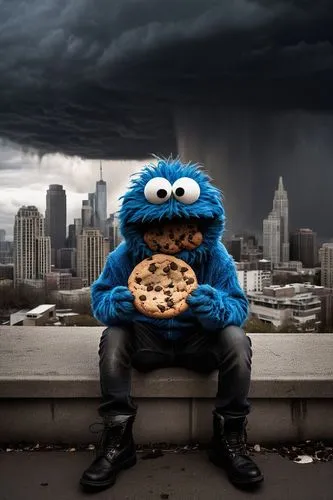 cookie,dark mood food,thunderstorm mood,weather mood,conceptual photography,hunger,cookies,cloud mood,cookie jar,sesame street,food craving,storying,hungry,sadness,gluttony,bake sale,food spoilage,bake cookies,stack of cookies,stormy,Illustration,Black and White,Black and White 35