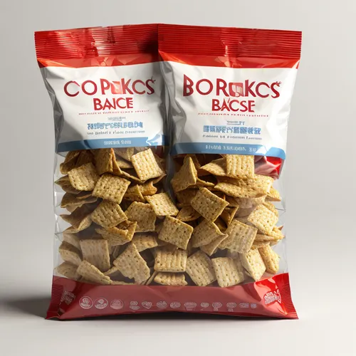 blue and red Packet of bagged snacks,cracklings,potato crisps,commercial packaging,packet,hardtack,crisps,biscuit crackers,sacks,packshot,snack food,packaging and labeling,crackers,spekkoek,complete w