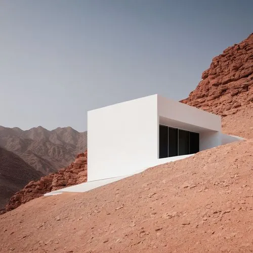 dunes house,cubic house,amanresorts,mahdavi,cooling house,cube house,nuweiba,frame house,flaming mountains,mastabas,architectural,desert landscape,atlas mountains,clay house,mastaba,admer dune,semidesert,hasinai,desert desert landscape,chipperfield,Illustration,Black and White,Black and White 33