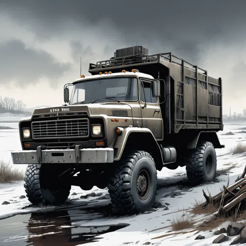 kamaz,gaz-53,uaz-469,uaz-452,ural-375d,uaz patriot,unimog,land rover series,magirus,artillery tractor,zil-111,russian truck,steyr 220,m35 2½-ton cargo truck,dodge power wagon,defender,land rover defender,ford cargo,ford f-series,long cargo truck,Conceptual Art,Fantasy,Fantasy 33