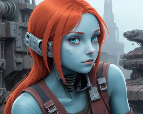 liara,liora,violet head elf,andorian,wesa,satari