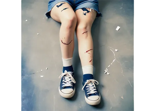 karou,bandages,keds,bandaged,cyanotype,vitiligo,erythema,birthmark,riska,plasters,sclerotherapy,bandage,wounds,photo manipulation,manami,bandaids,converse,tattoo girl,galactosemia,stitches,Photography,Documentary Photography,Documentary Photography 03