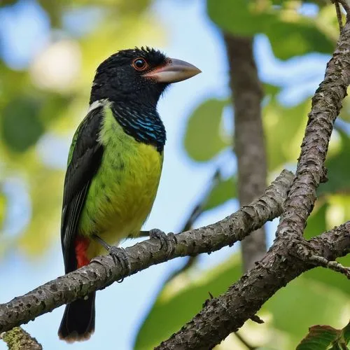 red-throated barbet,pteroglossus aracari,pteroglosus aracari,broadbill,aracama,broadbills,flowerpecker,chestnut-billed toucan,barbet,periparus ater,keel-billed toucan,toucanet,javan trogon,orange-bellied flowerpecker,trogon,swainson tucan,jacamar,guatemalensis,trogons,pied starling,Photography,General,Realistic