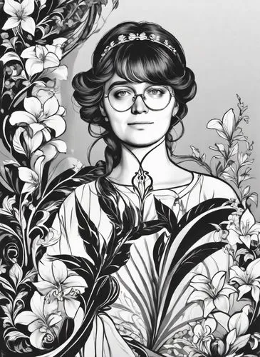 dorthy,vintage botanical,margueritte,plantsman,herbology,girl in flowers,marguerite,floral silhouette frame,botanist,decemberists,botanical print,phryne,moomin,floral frame,eglantine,moranis,frame flora,botanical line art,cherokee rose,flora,Digital Art,Line Art