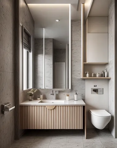 modern minimalist bathroom,luxury bathroom,shower bar,bathroom,bathroom cabinet,interior modern design,washbasin,shower base,3d rendering,washroom,tile kitchen,ceramic tile,modern decor,shower door,contemporary decor,interior design,bathtub,almond tiles,modern room,plumbing fitting