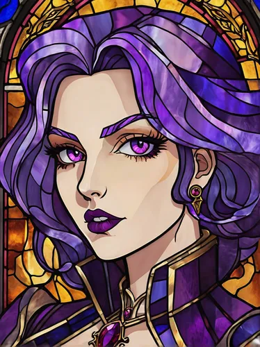 stained glass,purple and gold foil,purple and gold,gold and purple,art nouveau frame,violet head elf,custom portrait,art nouveau frames,vanessa (butterfly),purple frame,zodiac sign libra,libra,golden lilac,violet,stained glass window,mezzelune,venetia,crop,grapes icon,deadly nightshade,Unique,Paper Cuts,Paper Cuts 08