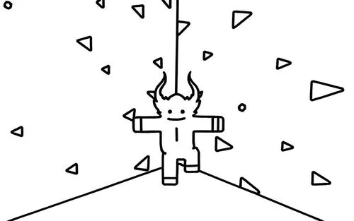 Make it look like a drawn photo,my new yt profile,hanged man,gymnast stick man,deforge,trapezohedron,telestrator,inward arrows,Design Sketch,Design Sketch,Rough Outline