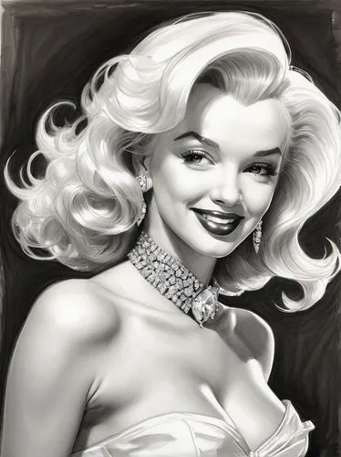 marilyn monroe,marylin monroe,marylin,mamie van doren,vanderhorst,merilyn monroe,marilyns,marylyn monroe - female,monroe,marilyn,connie stevens - female,marilynne,currin,jane russell-female,whitmore,radebaugh,hayworth,bolland,marilyng,morganna,Illustration,Black and White,Black and White 08