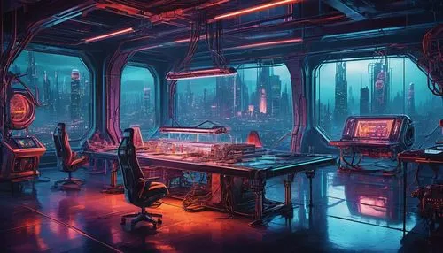 computer room,sci fi surgery room,aquarium,cyberpunk,aqua studio,laboratory,sci fiction illustration,the server room,study room,engine room,blue room,scifi,cold room,game room,working space,research station,aquariums,ufo interior,computer workstation,apiarium,Illustration,Realistic Fantasy,Realistic Fantasy 40