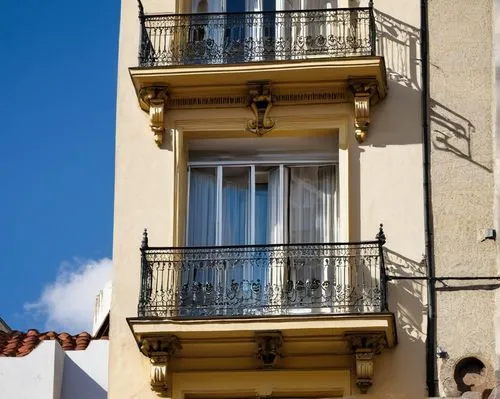 Buenos Aires, Argentina, European-inspired buildings, ornate facades, grand columns, balconies with intricate ironwork, colorful azulejo tiles, vibrant street art, graffiti, eclectic mix of Art Deco, 