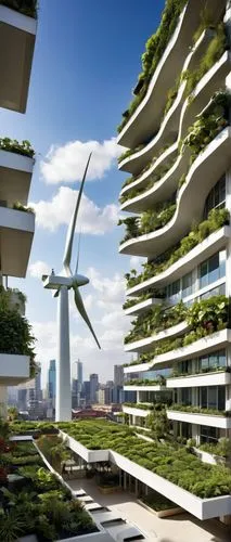 futuristic landscape,ecotopia,futuristic architecture,greentech,ecotech,terraformed,biomimicry,ecological sustainable development,smart city,arcology,sky space concept,cleantech,planta,europan,ecologic,aircell,terraforming,seasteading,urban design,netzero,Illustration,Retro,Retro 21