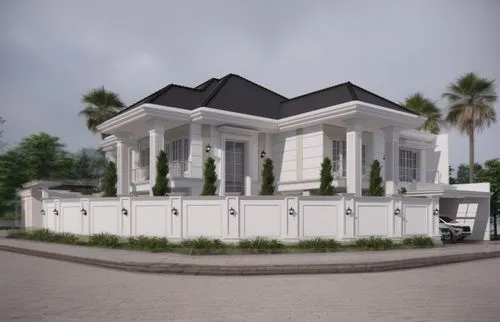 realistic,build by mirza golam pir,3d rendering,holiday villa,residential house,model house,crown render,mortuary temple,exterior decoration,modern house,residence,classical architecture,garden elevat