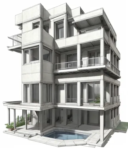 apartments,apartment building,3d rendering,an apartment,condominium,multi-story structure,modern architecture,kirrarchitecture,apartment block,house drawing,cubic house,reinforced concrete,residential building,multi-storey,apartment house,appartment building,block balcony,block of flats,concrete construction,modern building