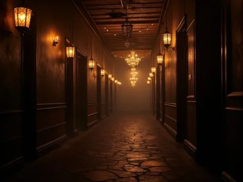 corridors,hallway,corridor,passage,victorian,penumbra,obscura,hallway space,speakeasy,oscura,creepy doorway,eerie,oscuro,theed,gaslamp,gas lamp,gaslight,lalaurie,old linden alley,lumbago,Photography,General,Realistic