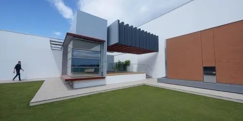 3d rendering,sketchup,modern house,cubic house,modern architecture,school design,Photography,General,Realistic