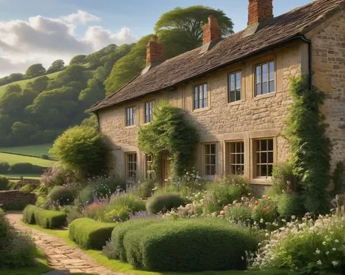 country cottage,cottage garden,cotswolds,country house,home landscape,cottages,summer cottage,cotswold,beautiful home,shire,englishness,country estate,farmhouse,bibury,cottage,idyllic,inglaterra,farm house,dandelion hall,angleterre,Art,Artistic Painting,Artistic Painting 21