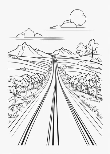 cactus line art,coloring page,mono-line line art,animal line art,conductor tracks,arrow line art,coloring pages,high-speed rail,train route,railway lines,agricultural,lane delimitation,narrow-gauge railway,line drawing,railway line,furrows,farm landscape,office line art,railroad line,long-distance train,Illustration,Black and White,Black and White 04