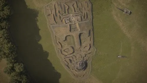 nazca,viking grave,hamsa,runestone,relief map,ankh,archaeological site,aerial image,drone image,archaeological,aerial view,stelae,moai,eastern pyramid,archeology,nasca,ancient site,megalith,archaeolog