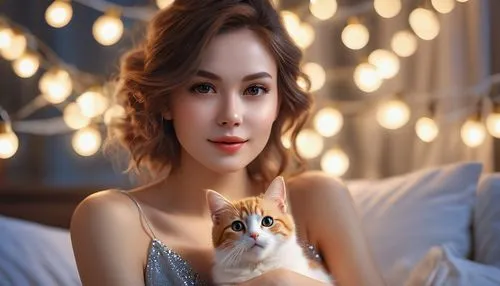 scottish fold,romantic portrait,bokeh effect,cat lovers,british shorthair,cute cat,romantic look,background bokeh,red tabby,turkish van,cat image,american shorthair,vintage woman,my beloved cat,korat,portrait background,romantic scene,domestic cat,cat vector,ginger cat,Photography,General,Realistic