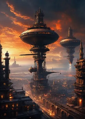 futuristic landscape,ancient city,airships,fantasy city,scifi,destroyed city,city cities,alien planet,post-apocalyptic landscape,metropolis,alien world,sci fiction illustration,dystopian,sci fi,fantasy landscape,sci - fi,sci-fi,futuristic architecture,cityscape,dystopia,Photography,General,Fantasy