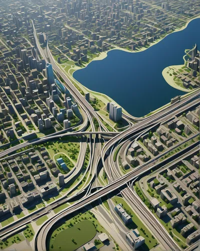 highway roundabout,city highway,n1 route,urban development,infrastructure,freeway,transport hub,smart city,transport and traffic,urban design,malopolska breakthrough vistula,flyover,urbanization,transportation system,traffic circle,the transportation system,autobahn,industrial area,interstate,roundabout,Illustration,Retro,Retro 23